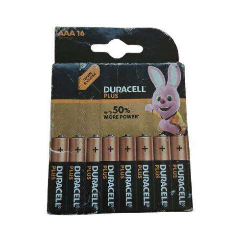 Duracell Plus Power AAA Alkaline Battery Battery  (Pack of 16)