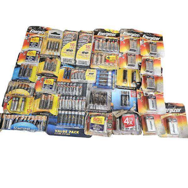 Mixed Battery Clearance Bundle | Expired / Damaged / Some Leaking | Take As Is