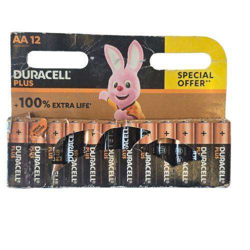 Duracell Plus AA Batteries  12 Pack