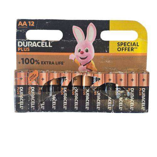 Duracell Plus AA Batteries  12 Pack