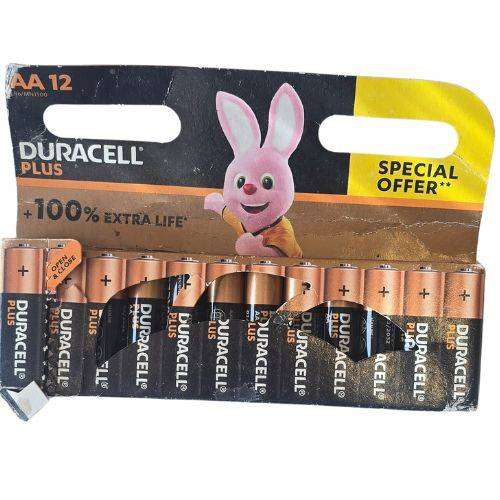 Duracell Plus AA Batteries  12 Pack