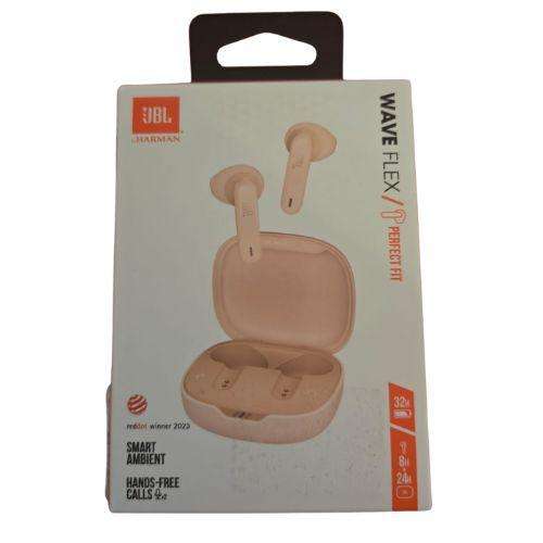 JBL Wave Flex True Wireless In-Ear Bluetooth Earphones - Beige