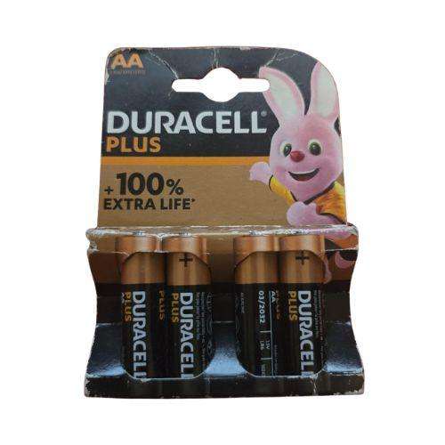 Duracell Plus AA Batteries (4-Pack)