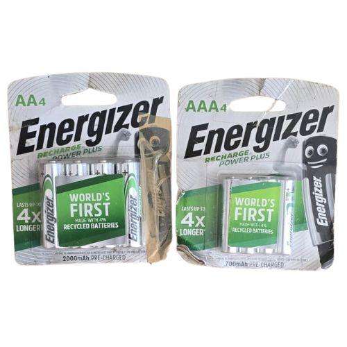 Energizer Recharge Extreme Bundle - (4 Pack AA + 4 Pack AAA)