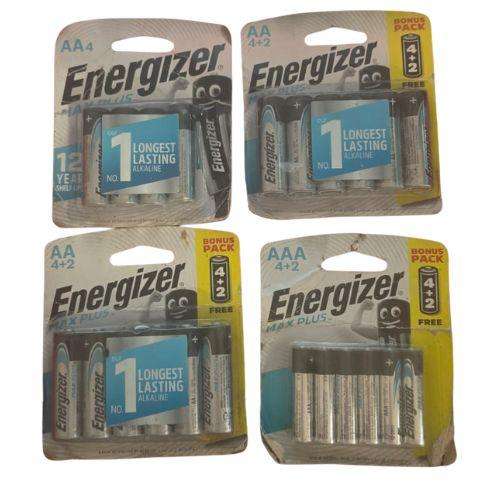 Energizer Battery Bundle  4 Packs | AA & AAA | 24 Batteries Total