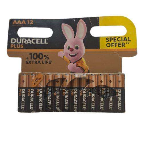 Duracell Plus AA Batteries  12 Pack