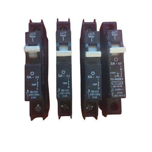 4 x 5amp CBI Breakers - 2nd Hand Breakers