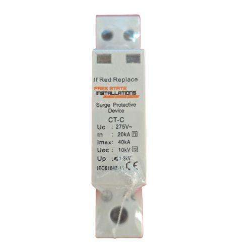 2 Pole Surge Protective Device CT-C  220 - 275V / 40kA - DIN rail