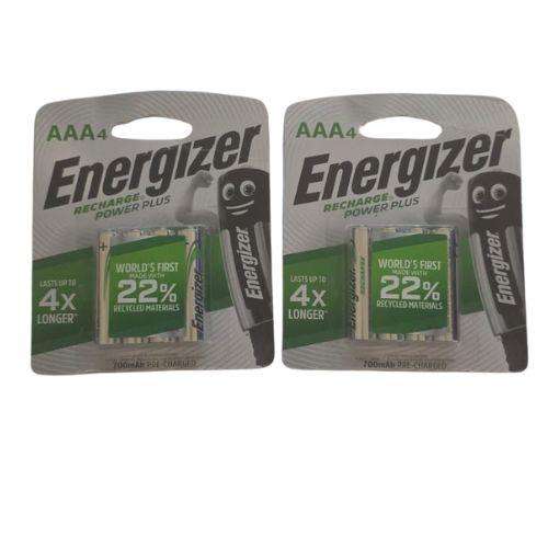 Energizer Recharge Power Plus Bundle - (4 Pack AAA+ 4 Pack AAA)