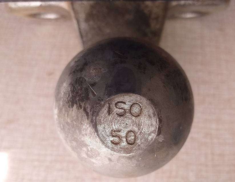 Trailer or caravan vehicle tow ball coupling Bosal brand name