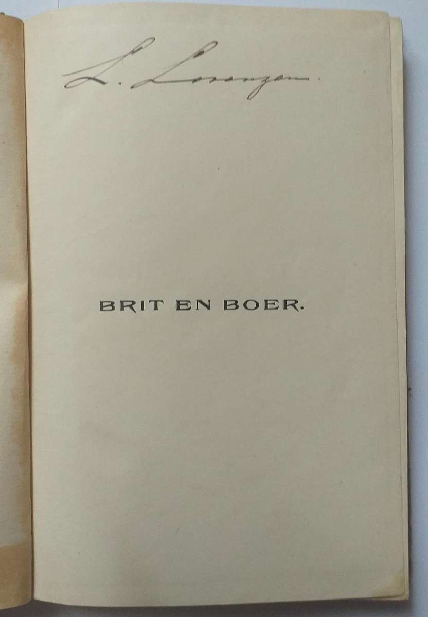 Brit en Boer (van Slagtersnek tot Jopie Fourie) (JA Smith)