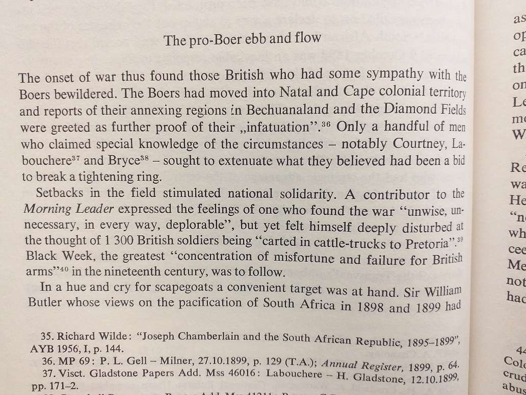 The British Pro Boers 1877-1902 (Arthur Davey)