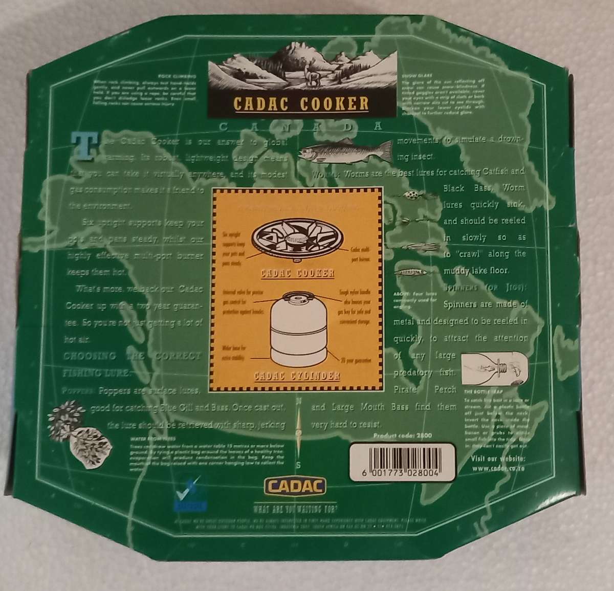 Cadac cooker top (good condition in original box)