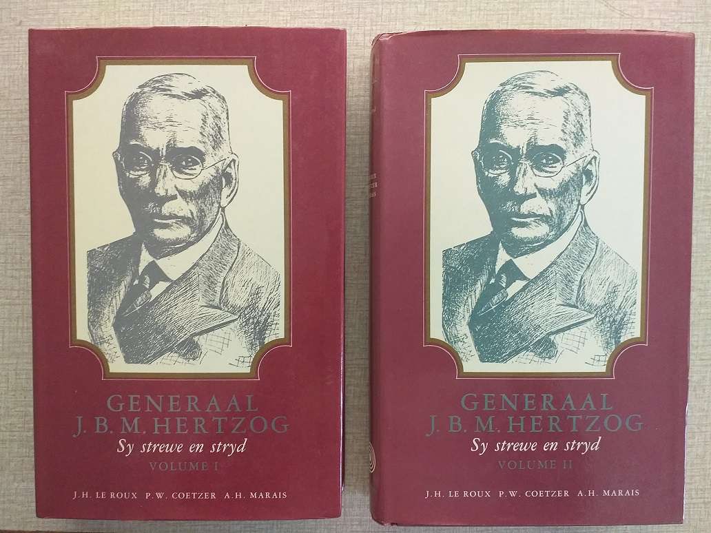 Generaal JBM Hertzog Sy Strewe en Stryd (2 Volumes)