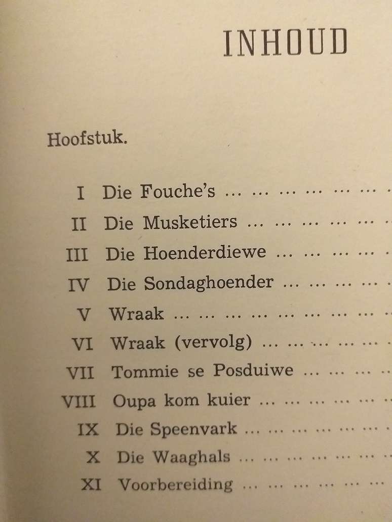 Ghoerie die musketier (Cor Dirks) *** LEESKOPIE ***