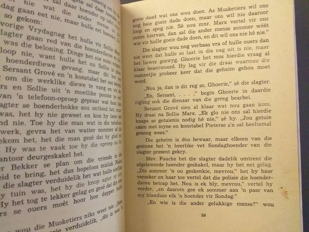 Ghoerie die musketier (Cor Dirks) *** LEESKOPIE ***