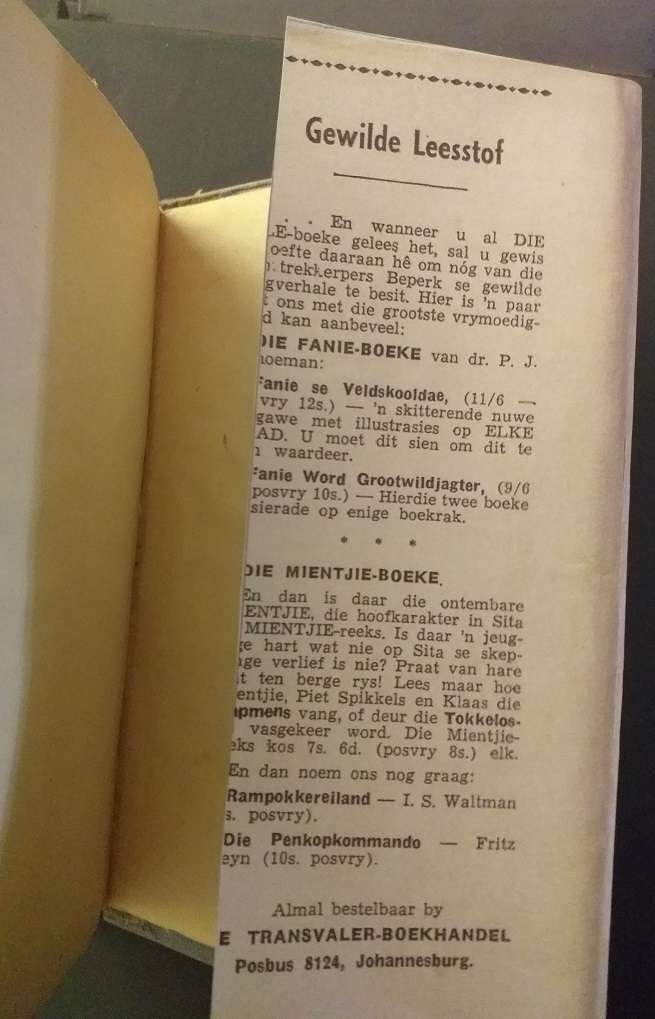 Ghoerie die musketier (Cor Dirks) *** LEESKOPIE ***