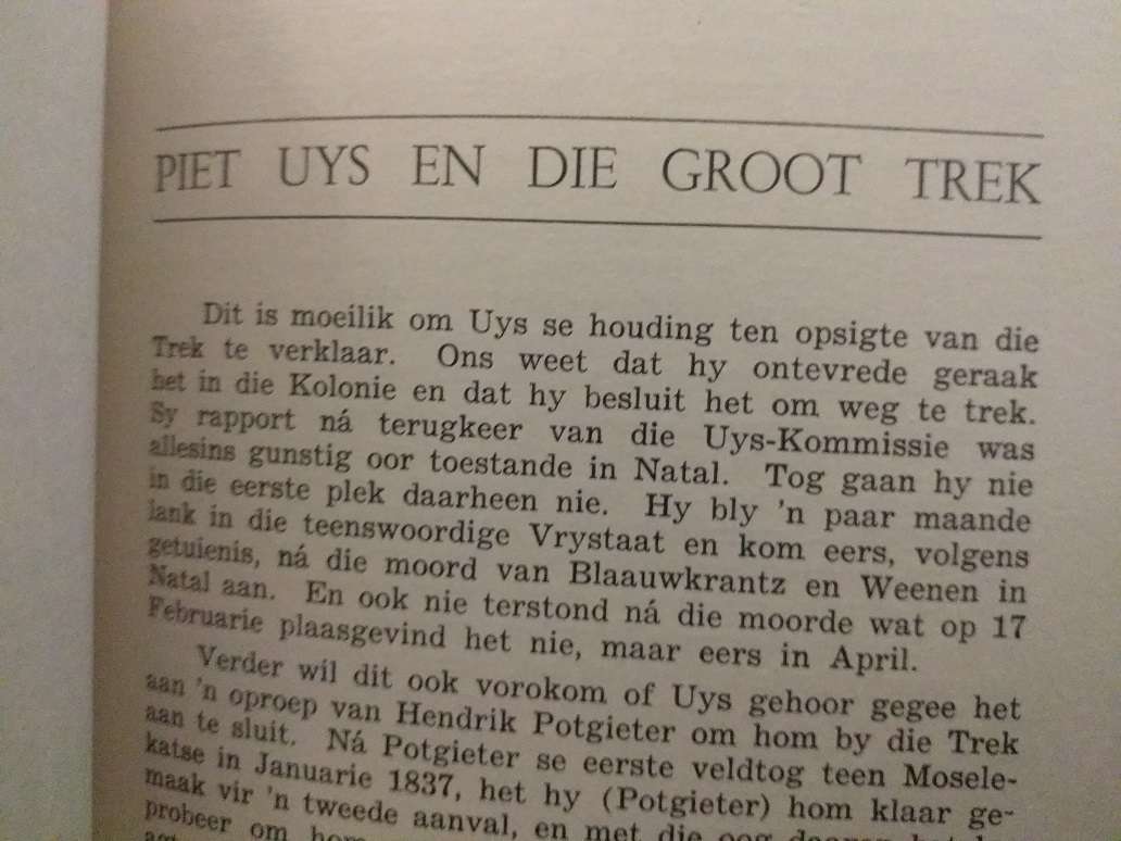 Die helde van Italeni (Jonker Pretorius)  Piet Uys Voortrekker geskiedenis