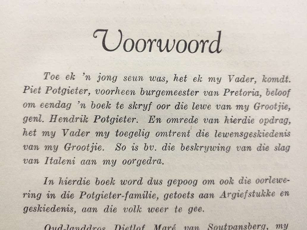 Kommandant Generaal Hendrik Potgieter (Dr C Potgieter en NH Theunissen) (Voortrekker)