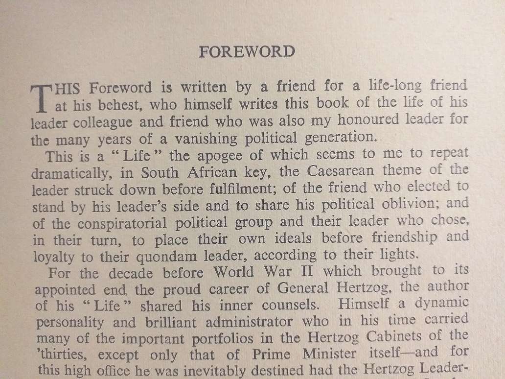 James Barry Munnik Hertzog (Oswald Pirow)