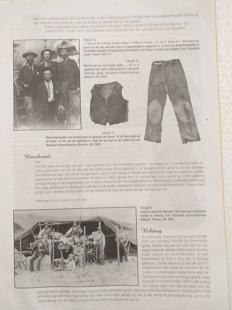 Kleredrag tydens die Anglo Boereoorlog 1899-1902 (A Malan & Annemarie Carelsen)