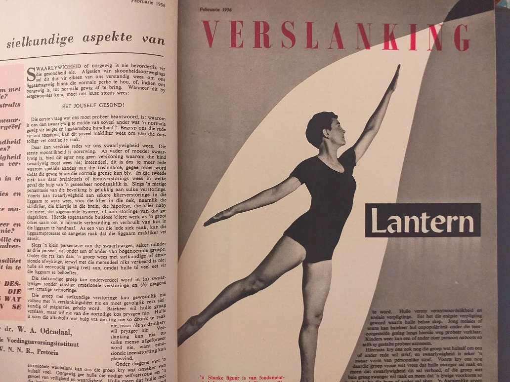 Lantern Tydskrif Magazine Jan-March 1956 vol 5 nr 3
