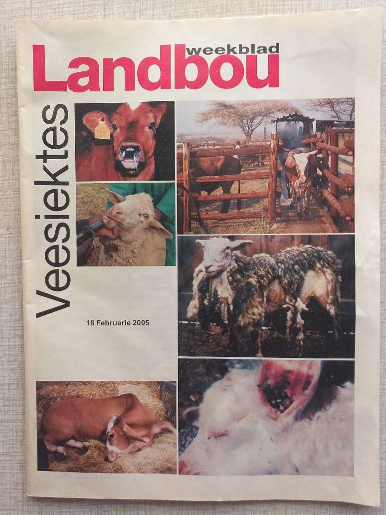 Landbou Weekblad bylaag oor Veesiektes (18 Febr 2005)