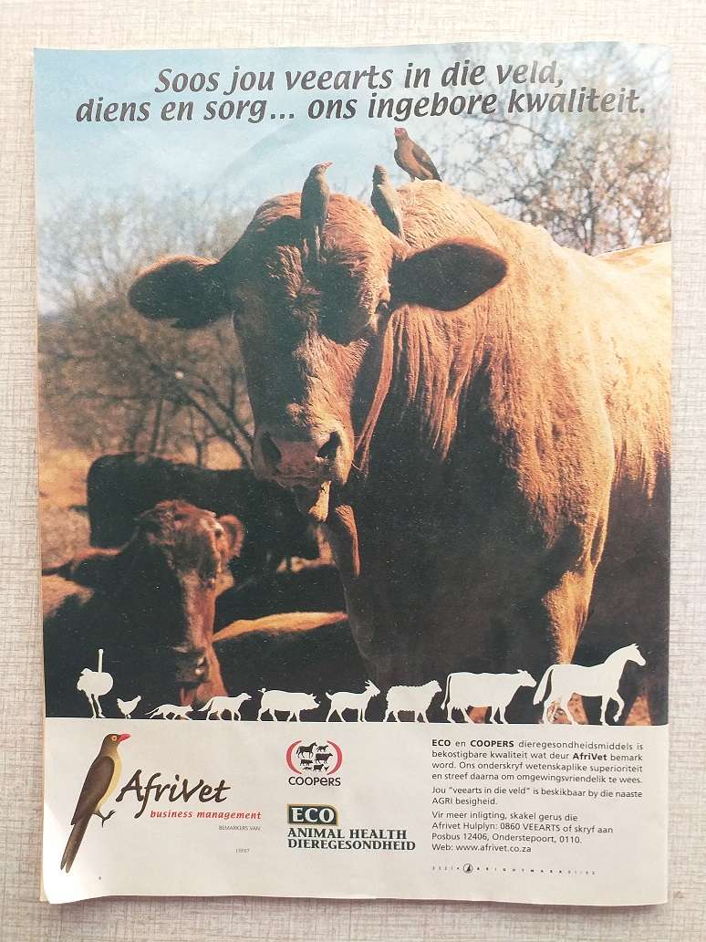 Landbou Weekblad bylaag oor Veesiektes (18 Febr 2005)