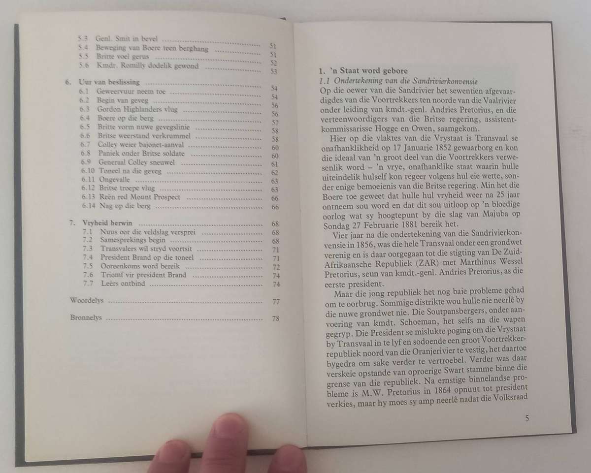 Die slag van Majuba (AJP Opperman)