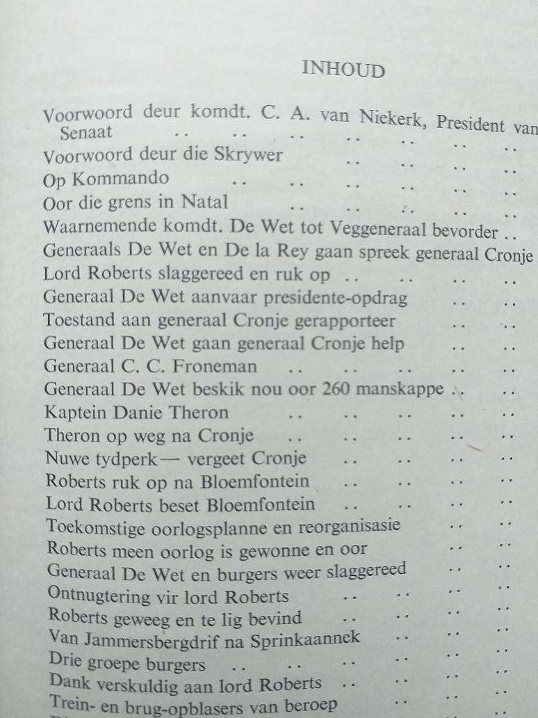 Met Generaal de Wet op kommando (deur sy seun Izak JC de Wet)