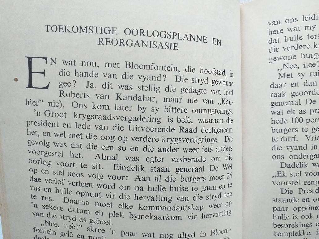 Met Generaal de Wet op kommando (deur sy seun Izak JC de Wet)