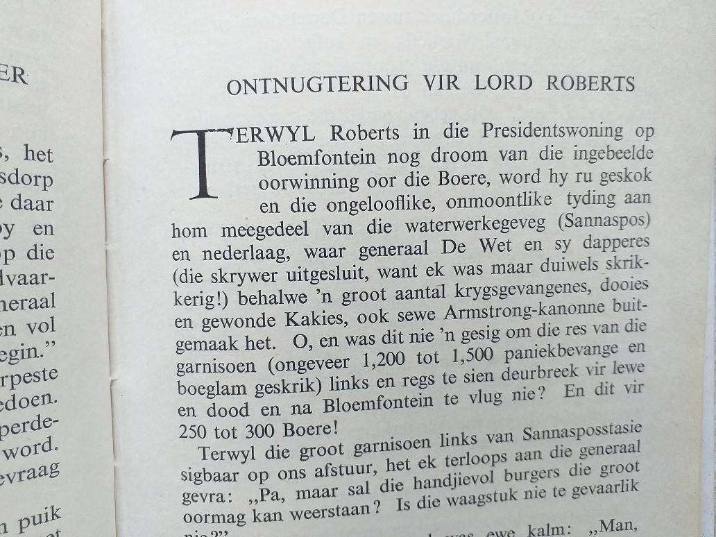 Met Generaal de Wet op kommando (deur sy seun Izak JC de Wet)