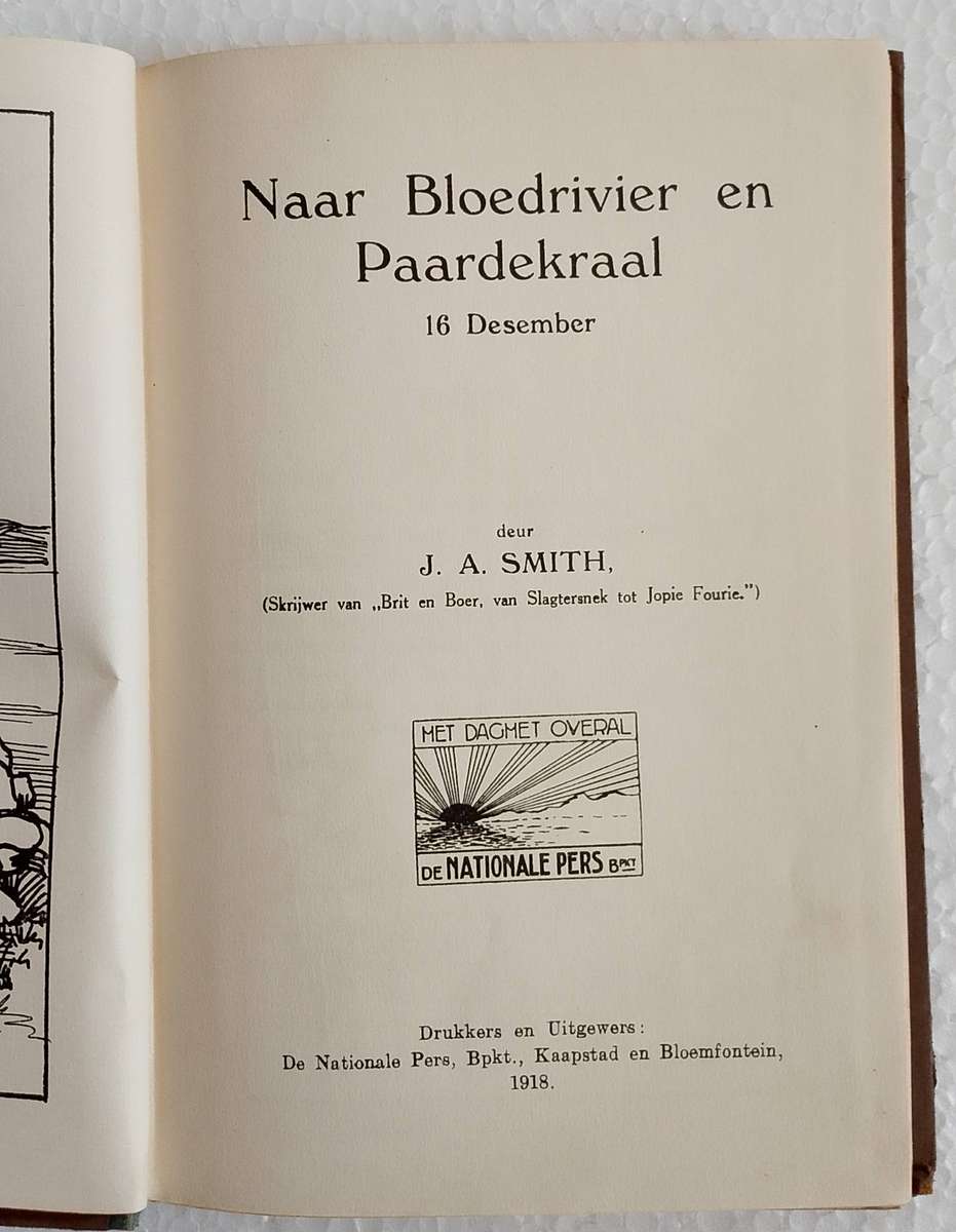 Naar Bloedrivier en Paardekraal (JA Smith)