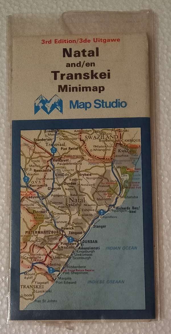 Natal and Transkei Minimap fold open type