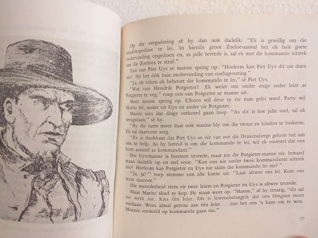 Natalia land van trane (oor die voortrekkers in Natal)