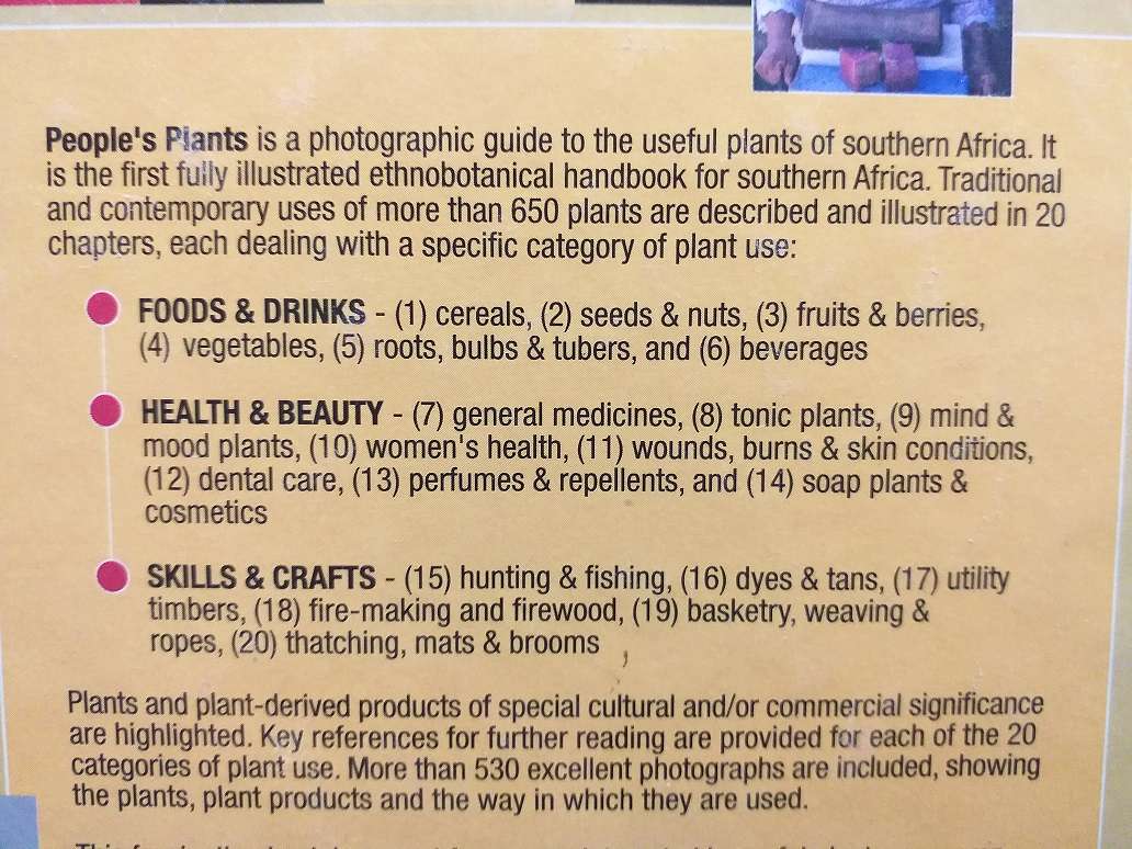 People's plants A Guide to useful plants of Southern Africa (Ben-Erik van Wyk & Nigel Gericke)