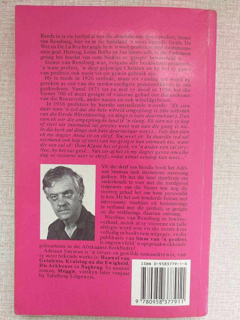 Stem van 'n profeet (Adriaan Snyman)