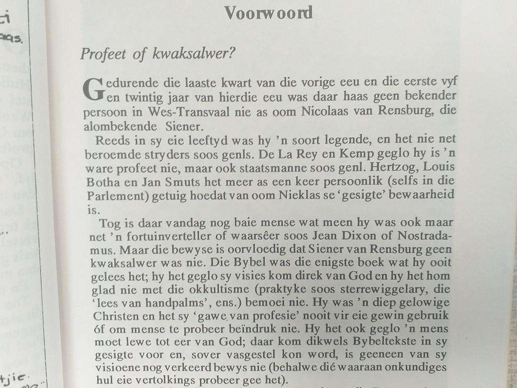 Stem van 'n profeet (Adriaan Snyman)