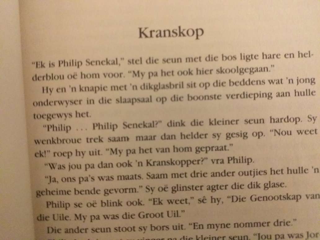 Die Uile vlieg weer (Cor Dirks) geteken outeur !