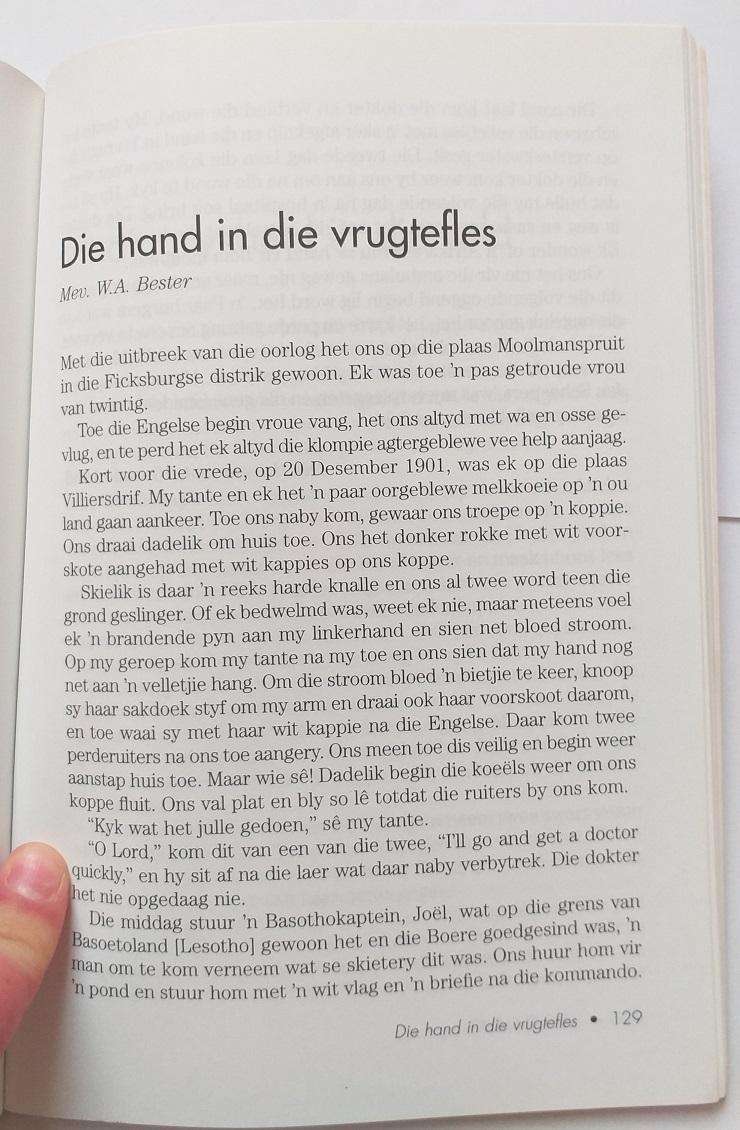 Veg en vlug (JC Steyn) Ware verhale uit die Anglo Boereoorlog