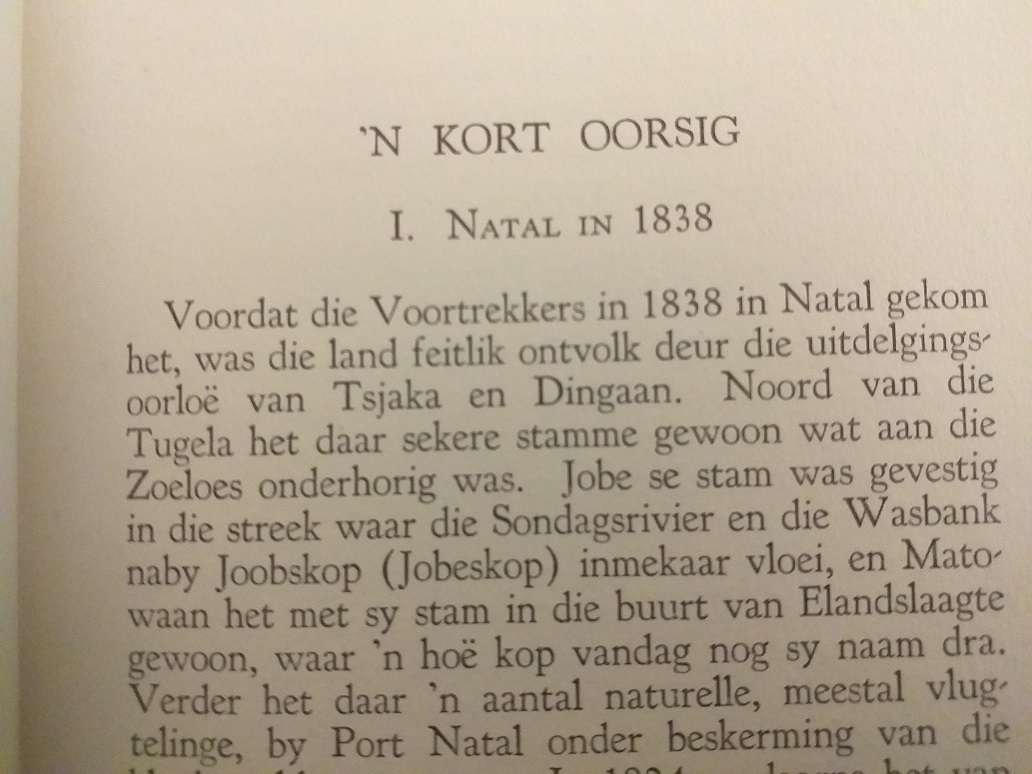 Die Voortrekkers in Natal (EG Jansen)