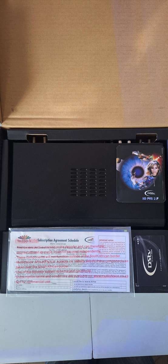 DSTV Decoder HD PVR 2P