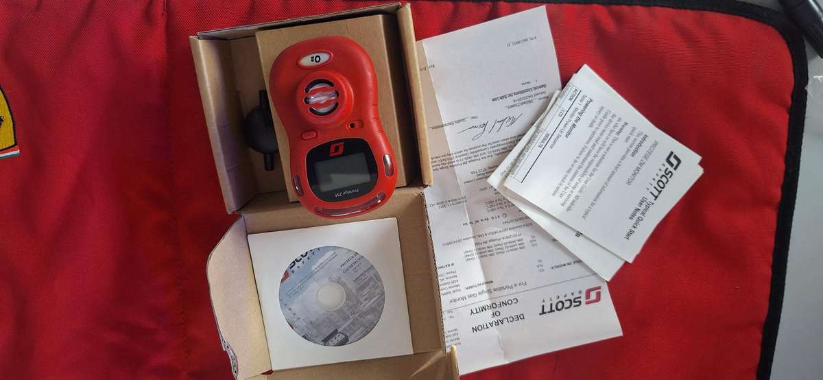 SCOTT safety oxygen Gas monitor