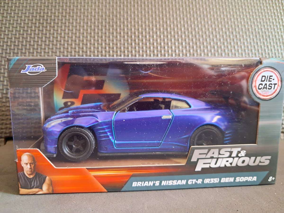 Jada Brian's Nissan Gtr R35 fast & furious car