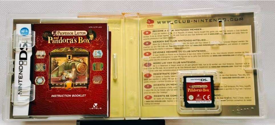 Professor Layton and Pandora's Box - Nintendo DS Game.
