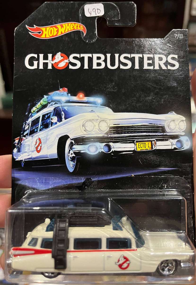 Hot wheels ghostbusters long card