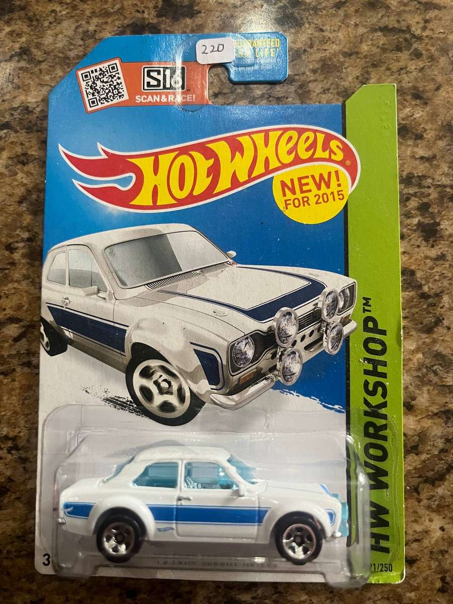 Hot wheels Ford Escort long card import