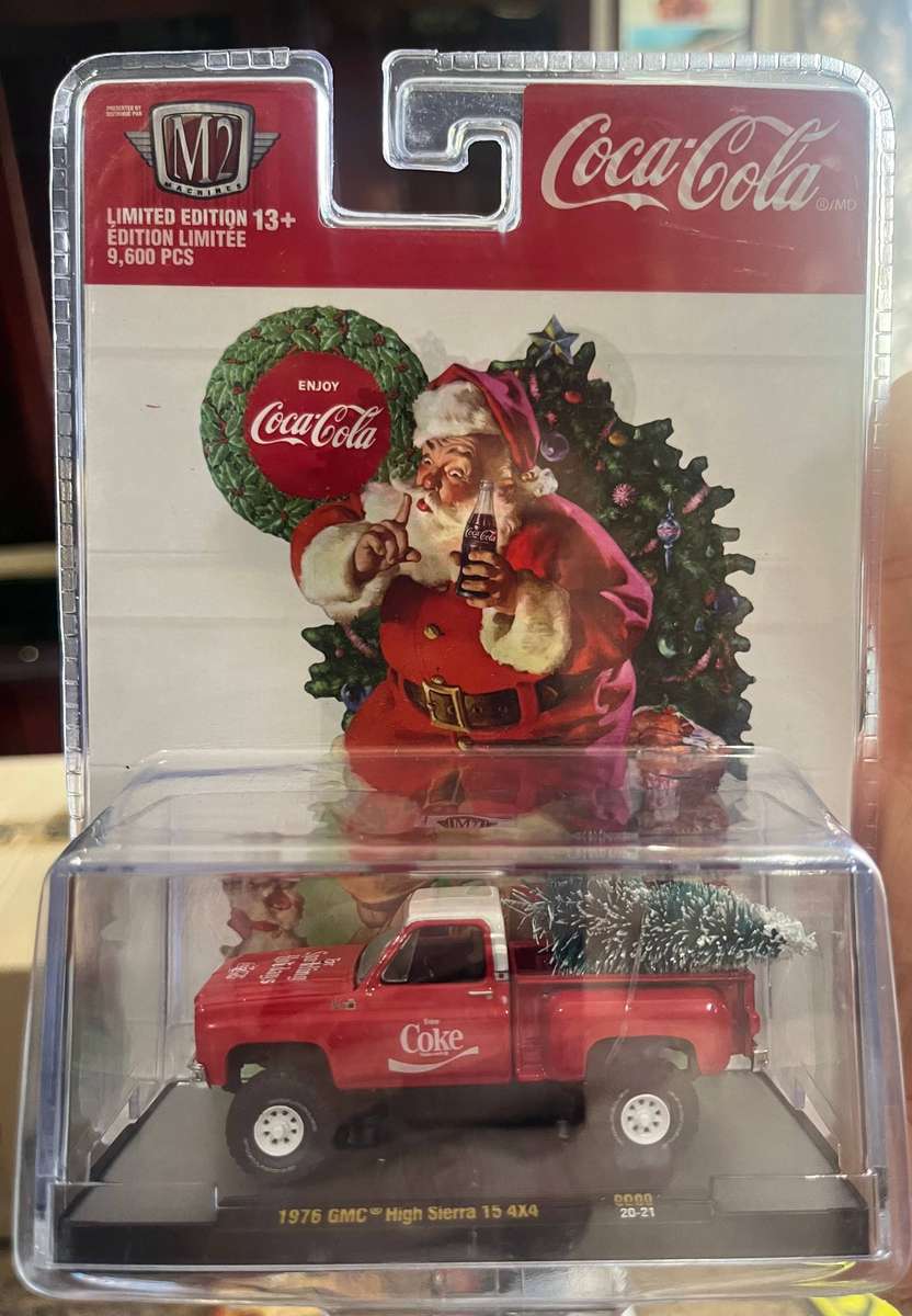 M2 Coca Cola Christmas GMC.  1/64.  Inported