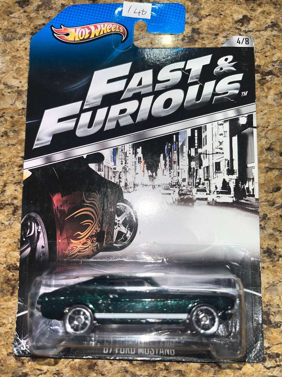 Hot wheels Fast and Furious Mustang.