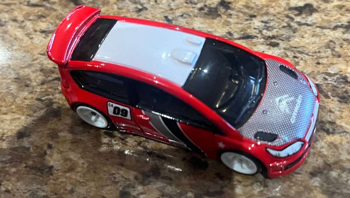 Hot wheels Citroen rally.  Special tyres.  1/64. No packaging.